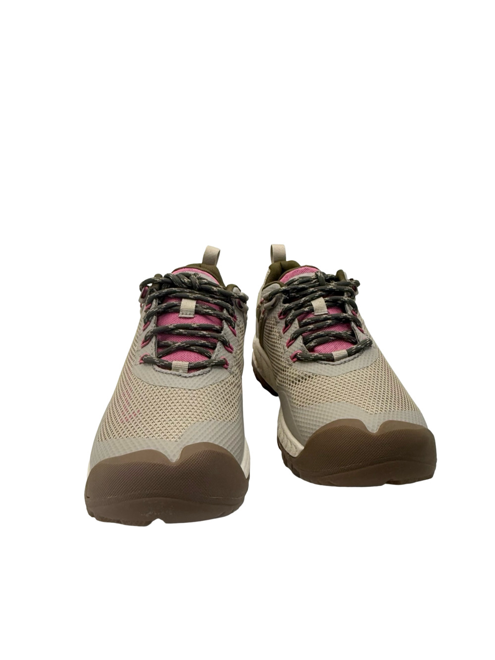 Keen Women's NXIS Evo Waterproof Hiking Shoes in Plaza Taupe/Ibis Rose - Picture 3 of 13